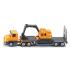 Siku камион с платформа и багер