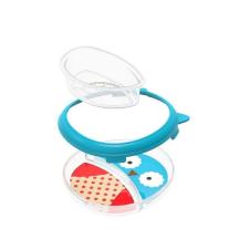 Skip Hop Zoo Smart Serve Plate & Bowl Комплект купичка и чиния - 3 части, вднорогът Юрика 6м+