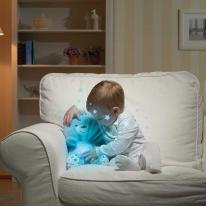 Нощна лампа-прожектор мече Chicco Baby Bear - Blue