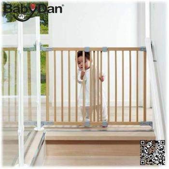 BABYDAN ПРЕГРАДА FLEXI FIT WOOD NATURAL
