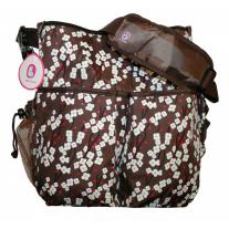 Barbabebe Бебешка чанта за пелени – Пролетен цвят
