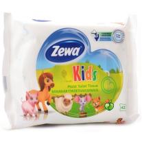 Kids влажна тоалетна хартия Zewa 
