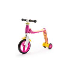 Scoot and Ride Тротинетка/колело за баланс 2 в 1 Highwaybaby+ - Pink/Yewoll