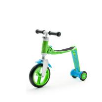 Scoot and Ride Тротинетка/колело за баланс 2 в 1 Highwaybaby+ - Green/Blue