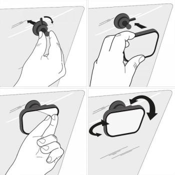 Огледало за обратно виждане Reer 