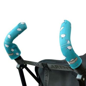  Покритие за дръжки на количка CityGrips Double Bar Choopie Aqua Whale