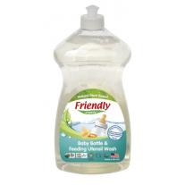 Friendly organic Препарат за ръчно измиване на бебешки шишета и съдове 739 мл.