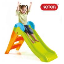 Keter Boogie Slide детска пързалка зелено/оранжево