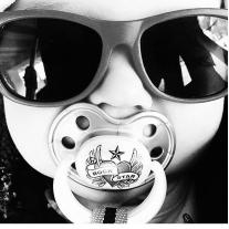 Rock Star Baby - залъгалка - Heart & Wings