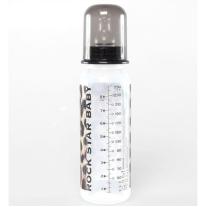 Rock Star Baby бебешка бутилка 250ml Leopard 