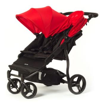 BABY MONSTERS КОЛИЧКА ЗА БЛИЗНАЦИ EASY TWIN червен