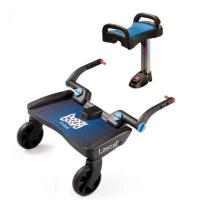 LASCAL УНИВЕРСАЛНА СТЕПЕНКА ЗА ВТОРО ДЕТЕ MAXI СЪС СЕДАЛКА SADDLE-Синя степенка и синя седалка