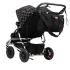 Mountain Buggy Чанта двойна - черна /включва подложка за новородено и халки/ PT-0240
