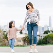 Ергономична раница Ergobaby Omni 360 Cool Air Mesh - Pearl Grey