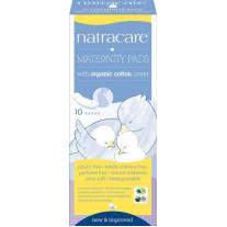 Natracare - Натурални превръзки за родилки с био памук, 10 бр.