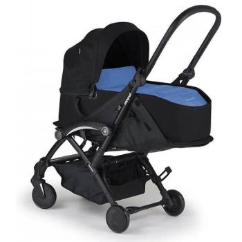 Bumprider кош за новороденно - Blue Melange