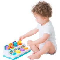 Музикална играчка със светлини Изскачащи животни Playgro 