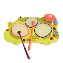 Battat Детски музикална играчка със светлина и запис Жаба