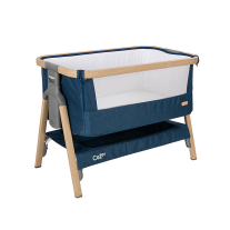 Бебешко сгъваемо легло Tutti Bambini CoZee® OAK/MIDNIGHT BLUE