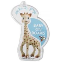 Sophie-la-giraffe светещ знак 'Бебе в колата"