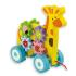Играчка за дърпане - Жираф със зъбни колела Andreu toys 