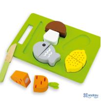 Комплект за рязане - Обяд Andreu toys 