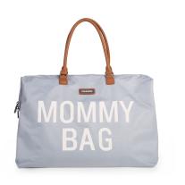 CHILDHOME Mommy Bag Чанта За Мама Сиво Бяло