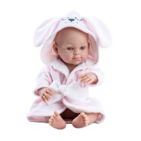 Paola Reina MINI PIKOLINES, Кукла бебе Пиколина с халат, 32 см, 