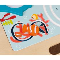 Janod Регулируема дървена маса с активности