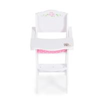 Moni Toys дървен стол за хранене за кукли B012