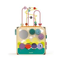 Дидактически дървен активен куб Janod