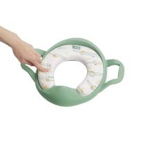 Badabulle Седалка за WC с дръжки Зелена