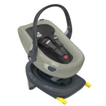 Swandoo Стол за кола Swandoo Albert i-Size (0-13 кг), Lime&Sesame Grey