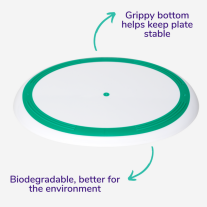 Иновативна чиния за хранене за деца над 12 месеца Doddl 