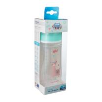 Шише антиколик с широко гърло Canpol Exotic Animals grey 300 мл