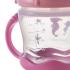 Canpol Нетечаща чаша с дръжки и мек накрайник, Sweet 230 мл 9м+ pink