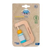 Чесалка от дърво и силикон Canpol babies