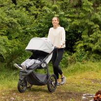 UPPABABY бебешка количка за джогинг RIDGE REGGIE slat blue