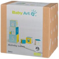 Активни кубчета за кула с отпечатъци с боички BABY ART 