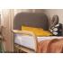 Tutti Bambini Cozee XL Junior Bed & Sofa Oak & Charcoal, легло близо до мен, трансфсформиращо се в стандартно легло и диван 