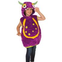 Heunec Детски театрален костюм Смешно лилаво чудовище, 611177