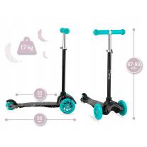 Детски тротинетка MoMI WEENDY turquoise stars
