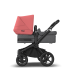 Бебешка количка Bugaboo Donkey5 Mono седалка Grey Melange шаси Black сеник Sunrise Red