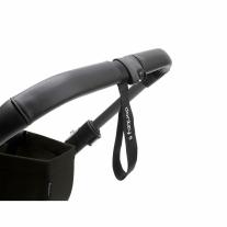 Количка за близнаци Bugaboo Donkey5 Twin седалка Grey Melange шаси Black сеник Misty White