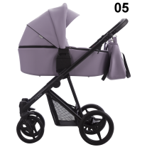 Бебешка количка 2в1 Bebetto Flavio Pro 05 - еко кожа