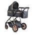 Moni комбинирана бебешка количка 2 В 1 MIDAS черна