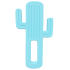 Minikoioi Cactus силиконова чесалка за венци - Mineral Blue