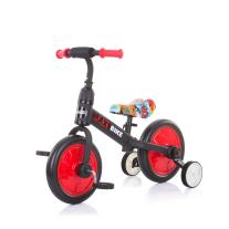 Chipolino Детски велосипед 2в1 Макс Байк, червена