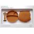 Minikoioi Feeding Set комплект за хранене - 100% силикон - 6 м+, Woody Brown