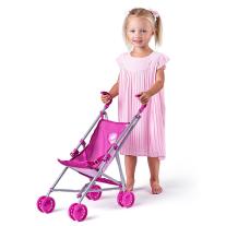 Детска количка за кукли, сгъваема, Еднорог Woodyland 